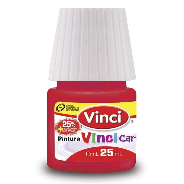 PINTURA VINCI CARMIN 55 25ML