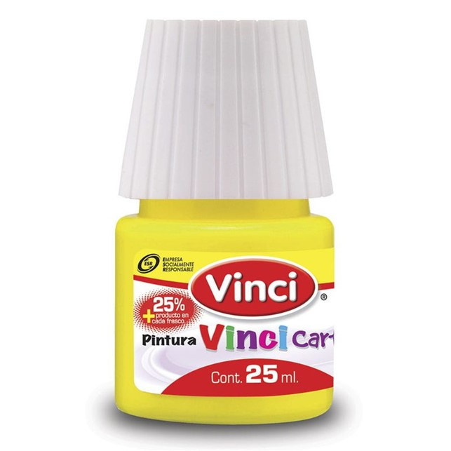 PINTURA VINCI AMARILLO LIMON 50 25ML