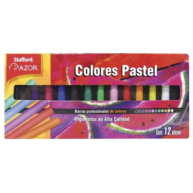 PINTURAS BARRAS COLORES PASTEL