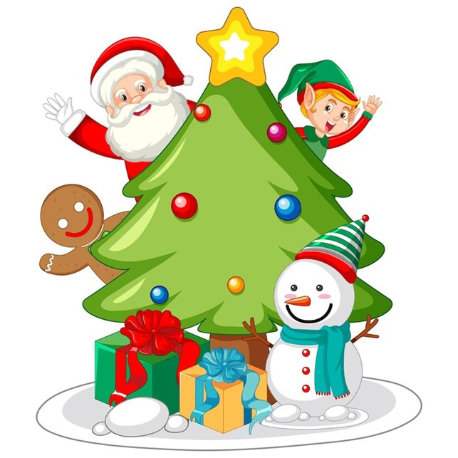 CROMO 3D NAVIDAD GRANDE