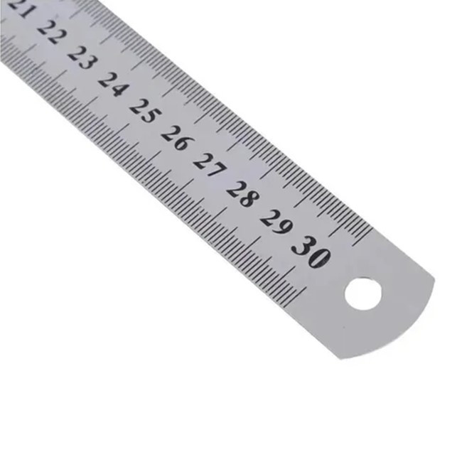 REGLA METALICA 30CM