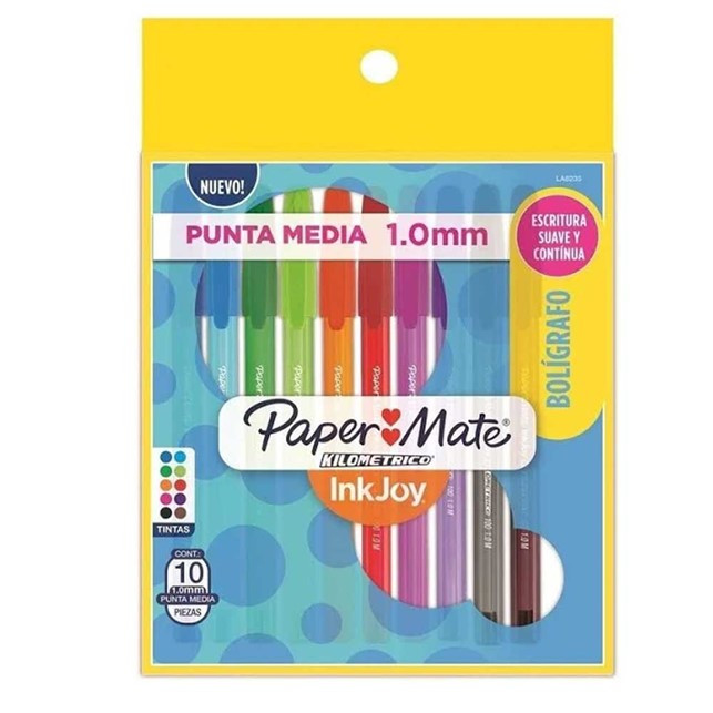 BOLIGRAFO KILOMETRICO 10PZ