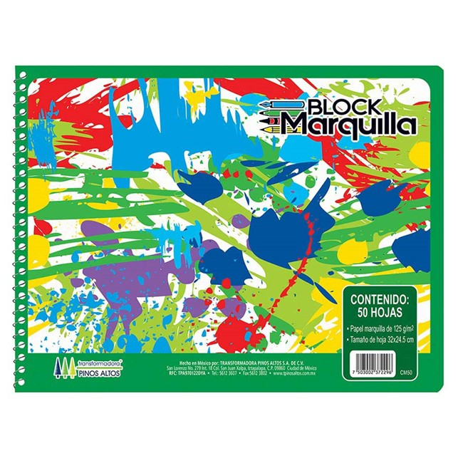 LIBRETA MARQUILLA 50H (PINOS)