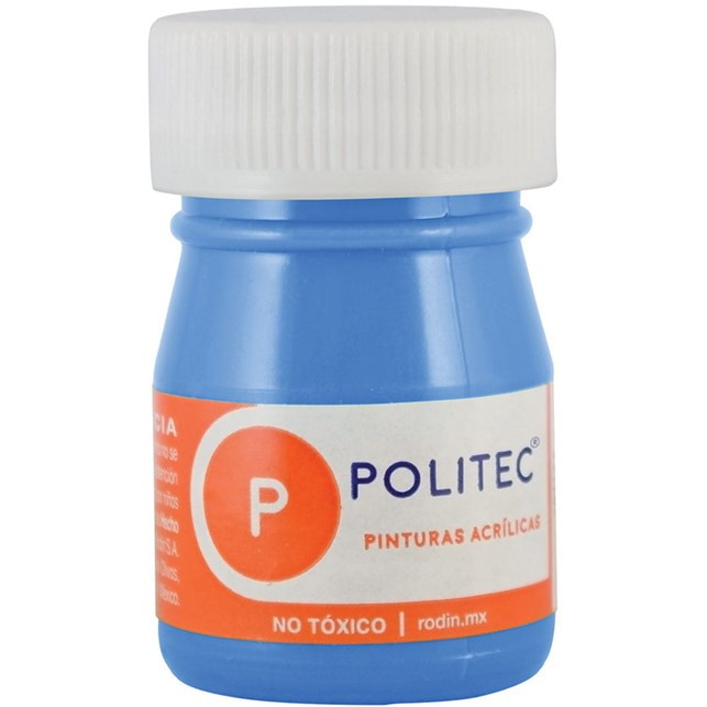 PINTURA POLITEC 20ML AZUL CELESTE 313
