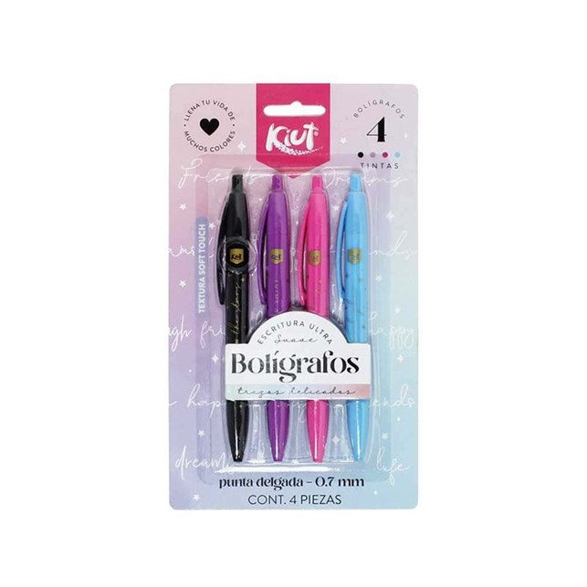 BOLIGRAFOS PF RETR KIUT 4PZ