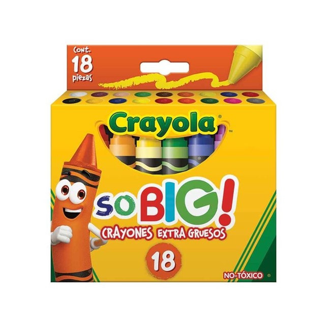 CRAYOLA SOBIG! C/18PZ